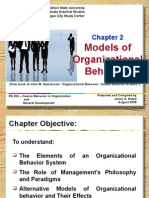 Models of Organizational Behavior1