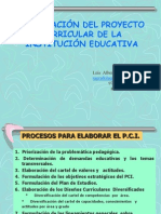 Proyecto Curricular Institucional