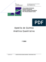 Apostila de Quimica Analitica Quantitativa - Ricardo Bastos