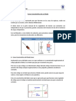 Curva Característica de Un Diodo