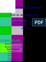 KYM 446 Enerji Teknolojisi Ders Notları (Kömür) - Öğrenci