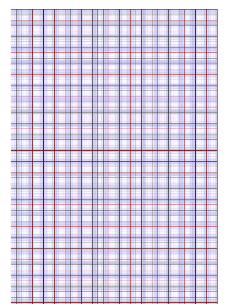 Free Multi-color Graph Paper PDF | PDF