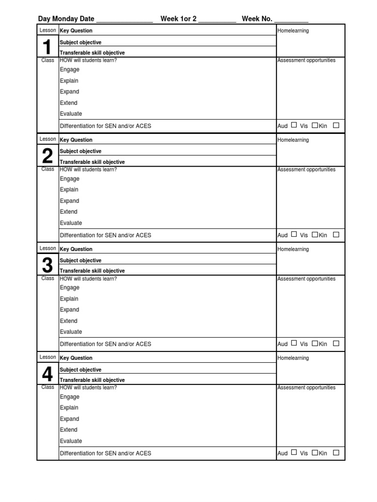 PLTS Lesson Planning Guide | PDF | Educational Assessment | Goal
