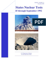 United States Nuclear Tests
