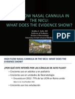 High Flow Nasal Cannula in the Nicu- What Does the Evidence Show