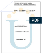 Modulo Seminario de Investigacion PDF