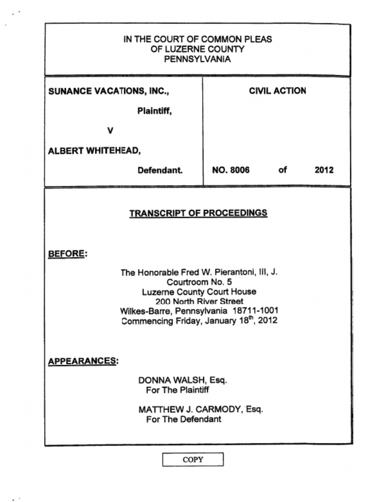 Transcript of Hearing 1.18.13 | Facebook | Computer Forensics