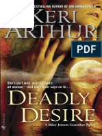 Deadly Desire by Keri Arthur (Sneak Preview)