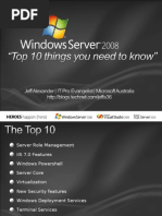 Download Windows Server 2008 - The Top 10 Things You Need to Know by Georgi Petrov SN13578016 doc pdf