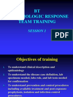 Session 1 - BT Epi Response Training - Outbreak Investigation