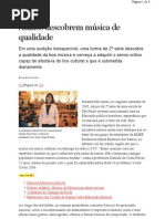 A Orquestra Tin Tim Por Tin Tim Nova Escola