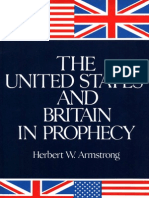 United States and Britain in Prophecy (1980) by Herbert W Armstrong