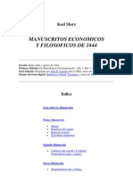 Karl Marx - Manuscritos 1844 PDF