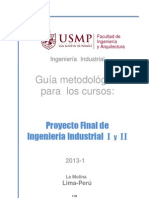 Guia Proyectos I y II 2013-1