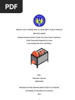 Proposal Tugas Perancangan Mesin