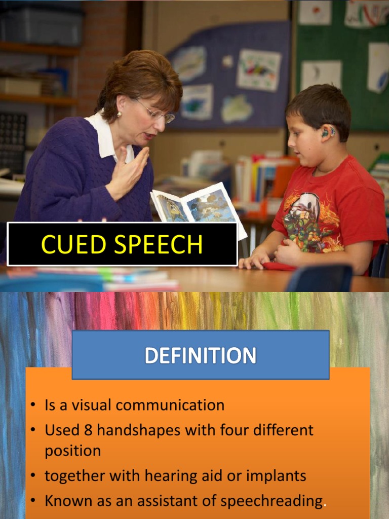 Cued Speech for the Deaf | PDF | Career & Growth | Foreign Language Studies