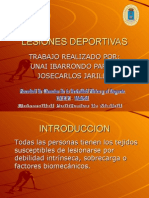 LESIONES DEPORTIVAS JOSE