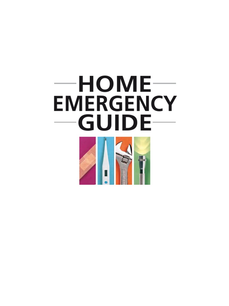 Home Emergency Guide PDF Cardiopulmonary Resuscitation First Aid