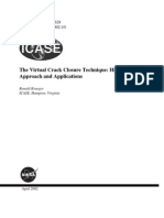 The Virtual Crack Closure Technique History Up