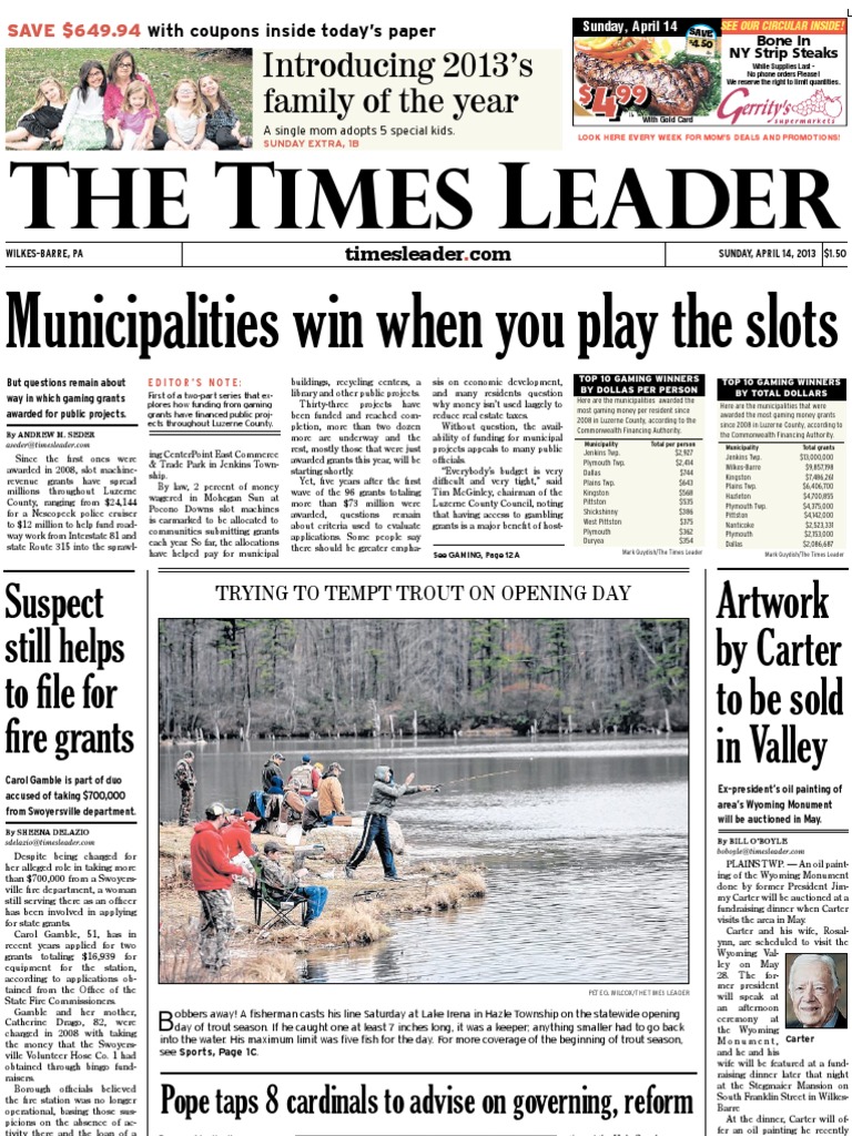 Times Leader 04-14-2013 photo