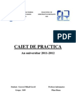 Caiet de Practica