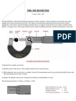 The Micrometer: V. Ryan © 2004 - 2009