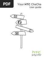HTC ChaCha User Guide