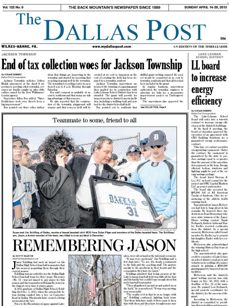 Dallas High Honors Late Player | PDF | Sleep | Sport Utility Vehicle