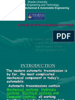 Automative Transmission System: Department of Mechanical & Automobile Engineering