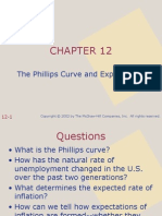 The Phillips Curve and Expectations