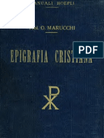 Epigrafia cristiana di Marucci