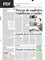 2003.07.20 - Dom Mauro é internado após acidente - Estado de Minas