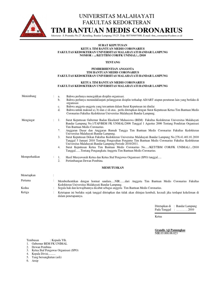 Sk Pemberhentian Aggota 2