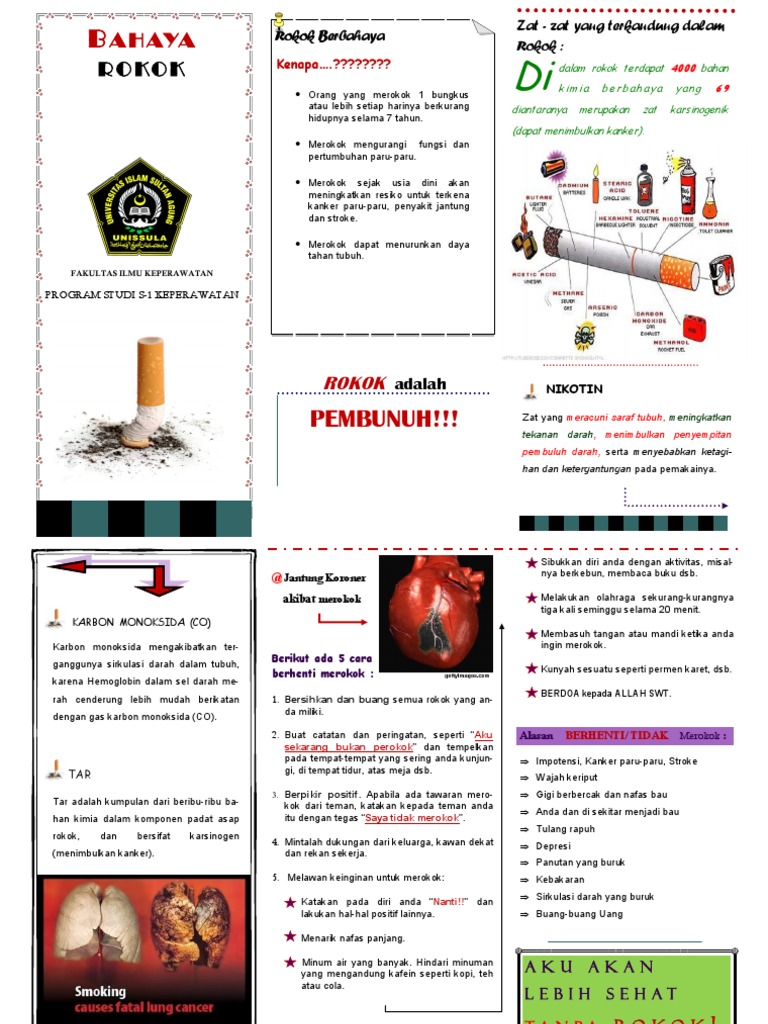 Bahaya Rokok dan Cara Berhenti Merokok | PDF