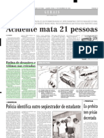 2003.12.17 - Rotina de Desastres e Vítimas Nas Estradas - Estado de Minas