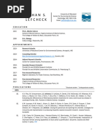 Download Lefcheck Web Cv by jslefche SN135836138 doc pdf
