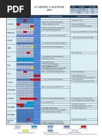 Academic Calendar 2013