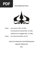 Download kesetimbangan kimia by Ahmad Satrio Wicaksono SN135837983 doc pdf