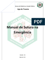 Manual de Suturas Na Emergência - Liga Do Trauma