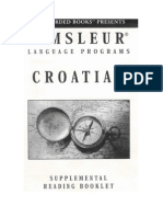 Croatian - Reading Booklet
