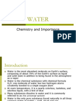 Water Chemistry: Understanding the Structure and Properties of H2O