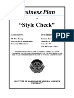 Business Plan: "Style Check"