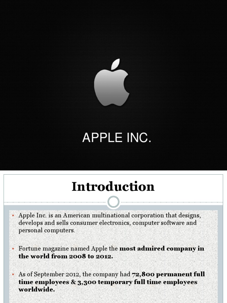 Overview of Apple Inc. | PDF | Apple Inc. | Apple Store