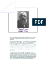 Claude Monet Biography