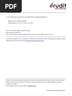 M.cote,G.paradis,Les Dictionnaires Generaux de Philosophie en Langue Francaise