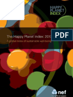 Happy Planet Index 2012