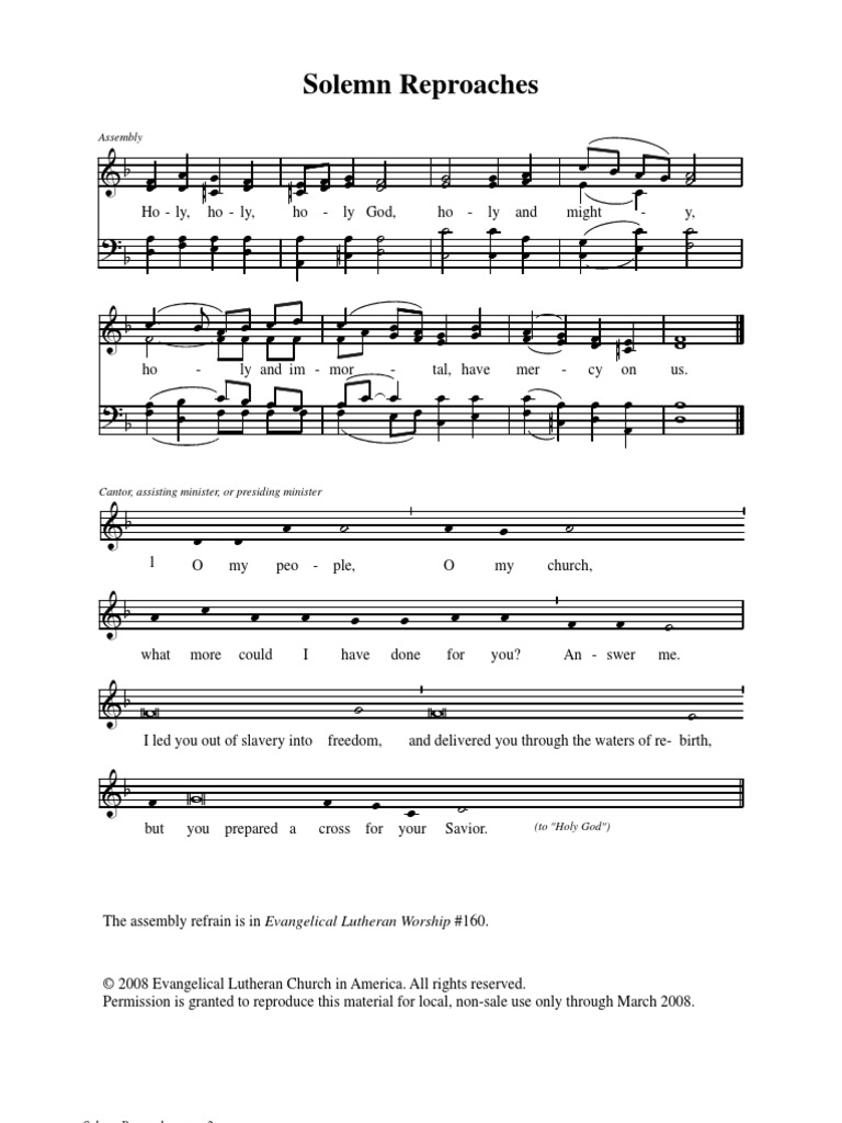 Good Friday Solemn Reproaches Pdf Religious Behaviour And Experience