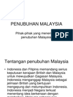 Penentangan Terhadap Penubuhan Malaysia