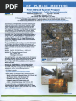 DC Water 1st Street Tunnel Project environmental assessment public review and comments - Wed, Apr 24, 2013