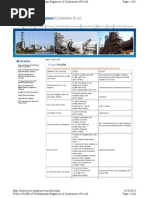 Sponge Iron Project Profile